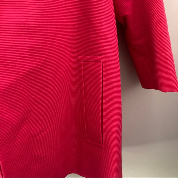 Talbots Raspberry Pink Short Swing Jacket - Picture 4 of 7